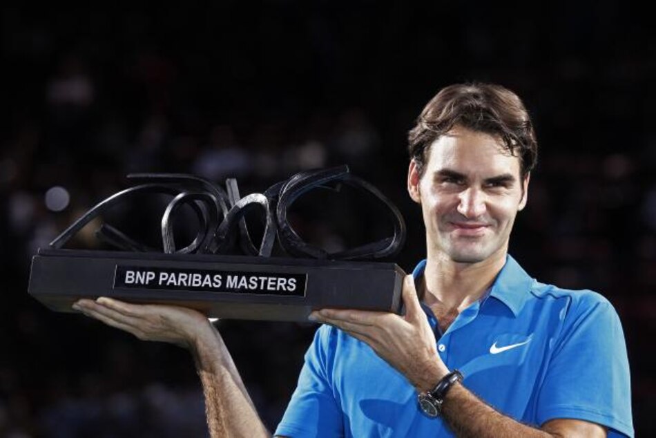 Federer gana el torneo de Bercy por primera vez