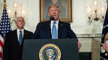 Donald Trump dice que Estados Unidos 'debe condenar' el supremacismo blanco