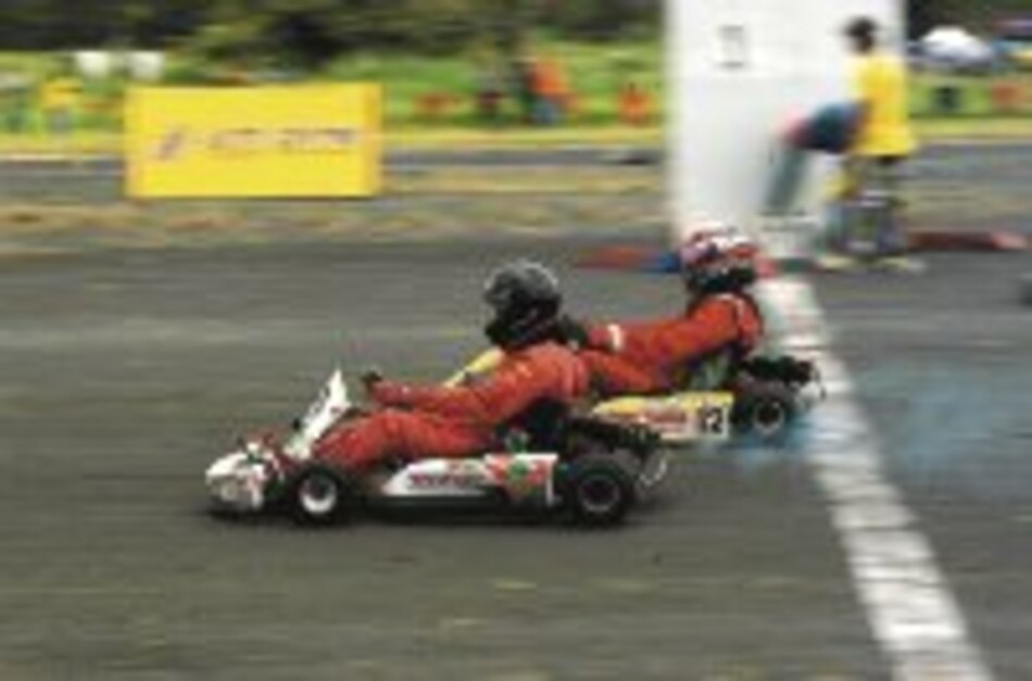 Cano, Frago, Zebede y Cortez ganan en karting