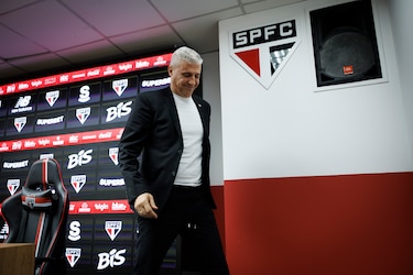 Hernán Crespo toma el mando del São Paulo: ‘Soy el mismo que antes, pero con más herramientas’