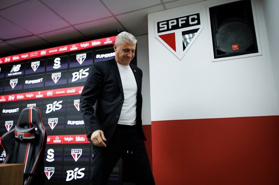 Hernán Crespo toma el mando del São Paulo: ‘Soy el mismo que antes, pero con más herramientas’