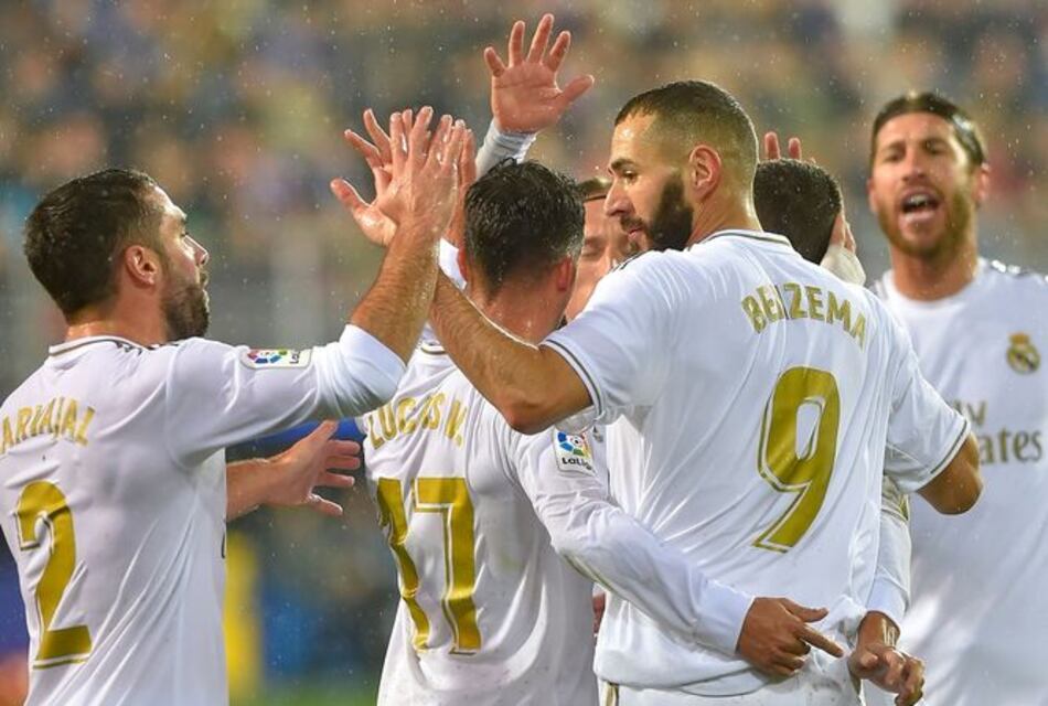 Benzema anota dos en otra victoria por goleada del Real Madrid