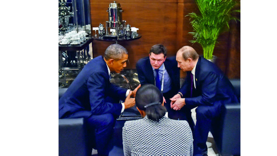 Obama y Putin conversan; sus diferencias siguen intactas
