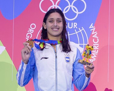 Agostina Hein establece un nuevo récord en los Juegos Suramericanos