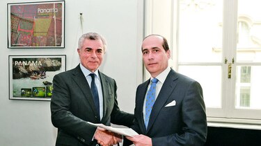 Acuerdo con Finmeccanica viaja a Panamá