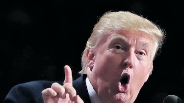 Donald Trump, blanco de burlas