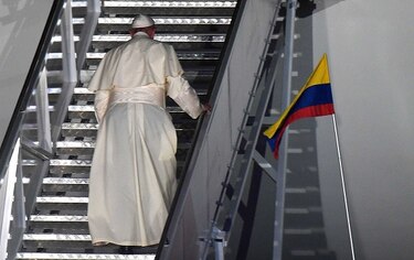 Presidente Santos: 'Colombia será mejor tras visita papal'