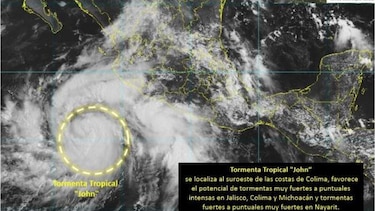 Huracán y dos tormentas tropicales avanzan por el Pacífico