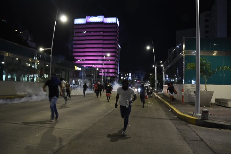 Movilización en contra de la Ley 406 termina en enfrentamientos este 31 de octubre