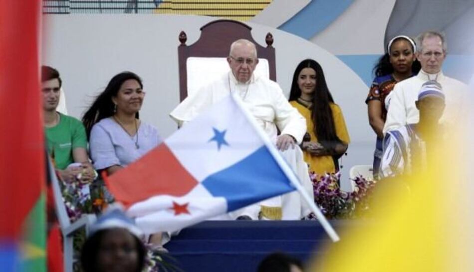 Francisco, el segundo papa que visitó Panamá