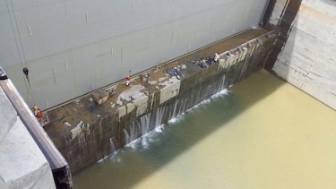 Diseño conceptual de  la obra pudo ocasionar las  filtraciones en las esclusas