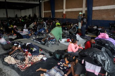 Migrantes piden en México libre tránsito para alcanzar el sueño americano