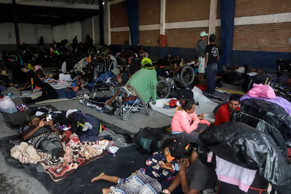 Migrantes piden en México libre tránsito para alcanzar el sueño americano