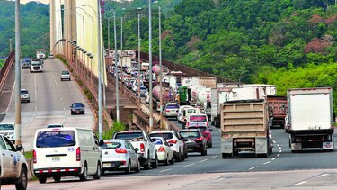 Congestión vehicular por rehabilitación