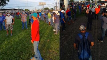 Protestan para exigir la reapertura del Hipódromo Presidente Remón