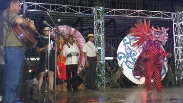 Unos 300 peregrinos participan de noche cultural en Monagrillo