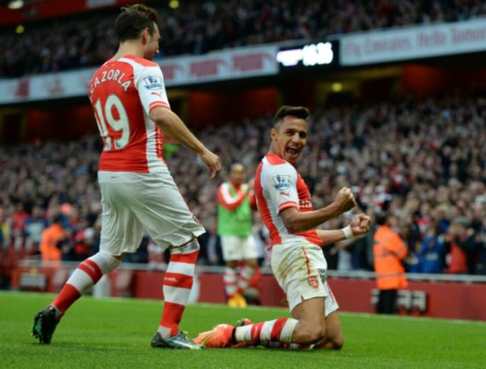 Chelsea sigue dominando; Alexis Sánchez fue la figura del Arsenal