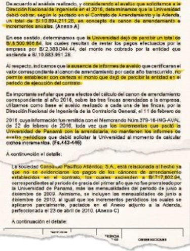 Universidad de Panamá sufrió lesión de $10 millones