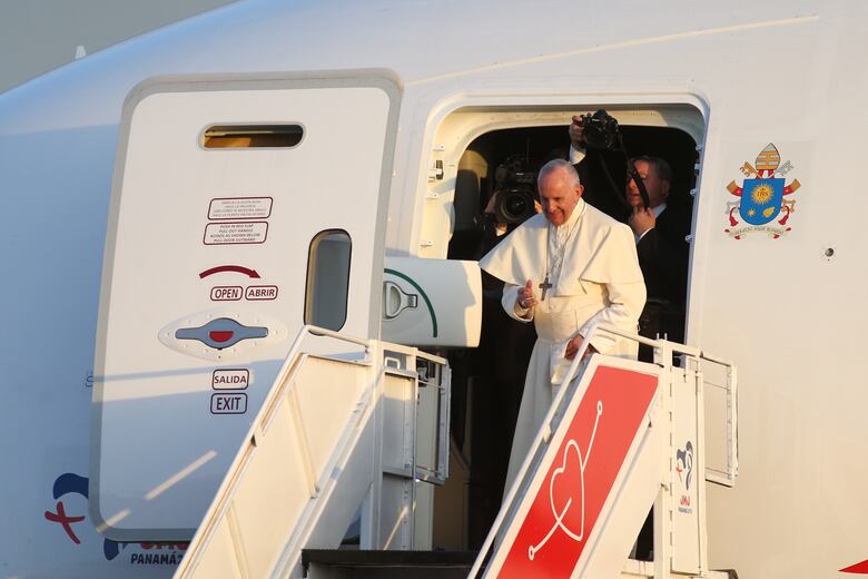 Francisco, el segundo papa que visitó Panamá