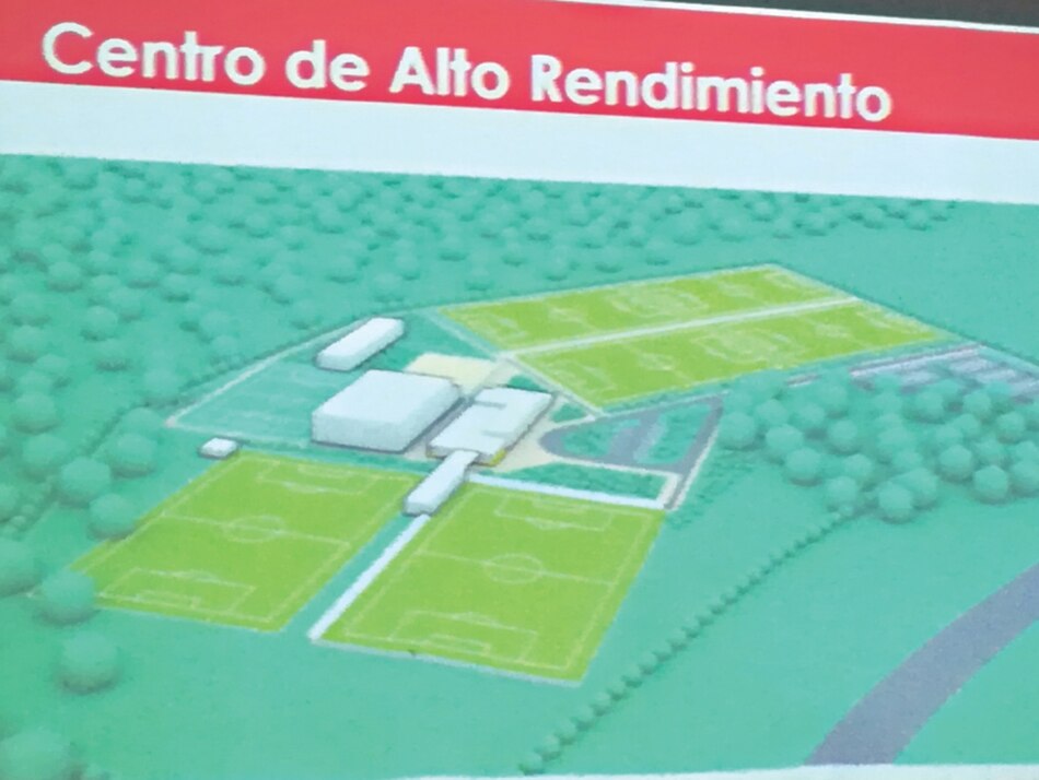 La Fepafut revela en plano su centro de alto rendimiento