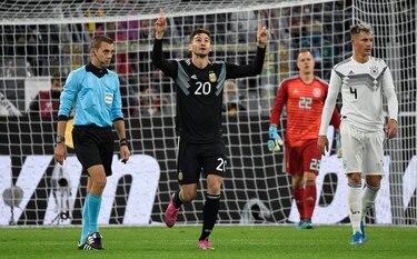 Argentina remonta un 2-0 en contra para igualar ante Alemania