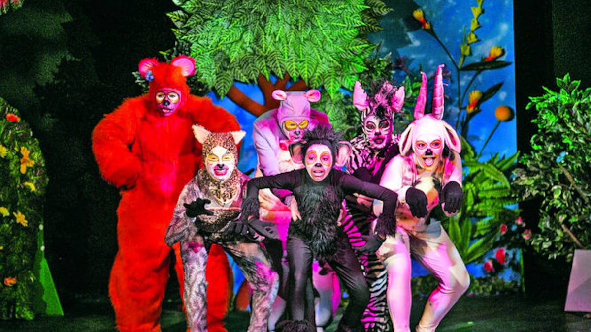OBRA. Esta comedia musical se presenta hasta el 8 de febrero en el teatro La Estación. CORTESÍA