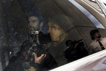 Shakira regresa a casa con Milan
