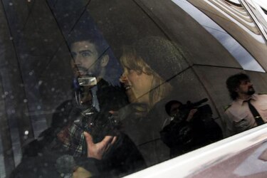 Shakira regresa a casa con Milan