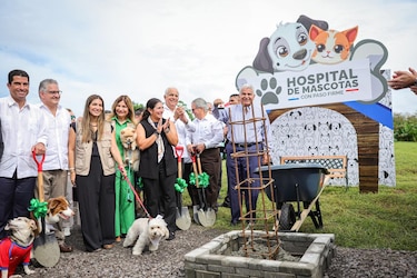 Inicia la construcción del hospital para perros y gatos por $14.1 millones, adjudicado a la empresa que restaura la villa diplomática