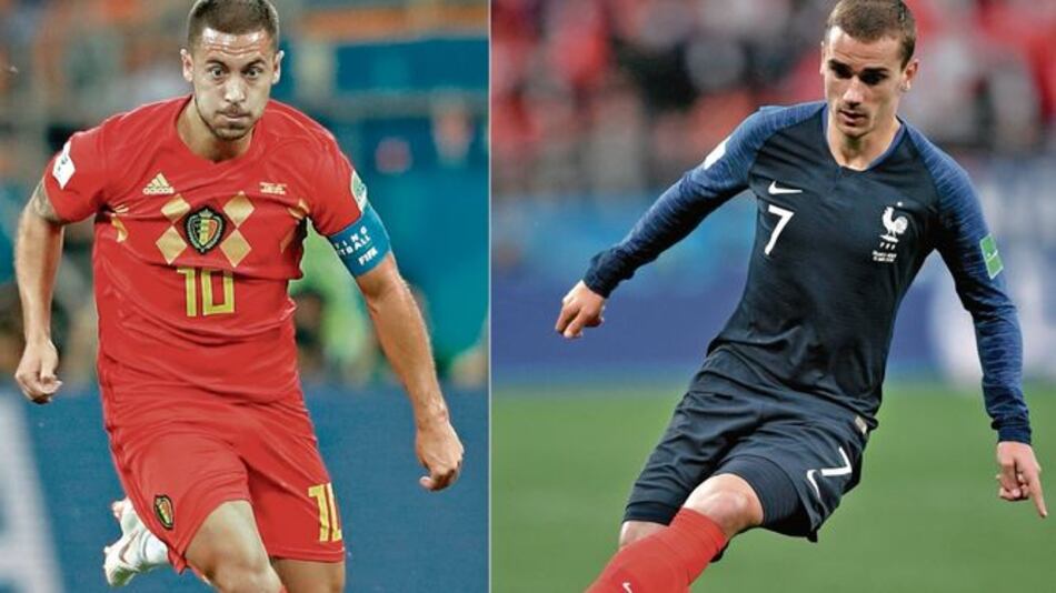 El ataque belga choca ante la historia francesa