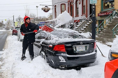 La gigantesca tormenta de nieve y hielo que tiene en alerta a gran parte de Estados Unidos