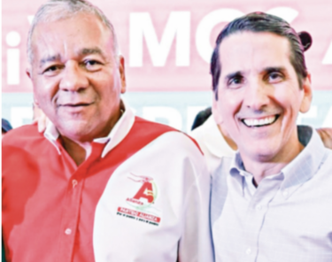 Blandón y Roux oficializan alianzas para elecciones de 2019