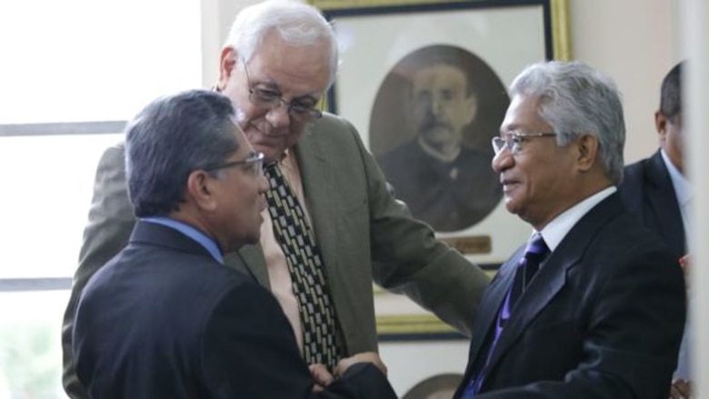 Mejía defiende la competencia para procesar a Martinelli; se reanuda la audiencia por espionaje