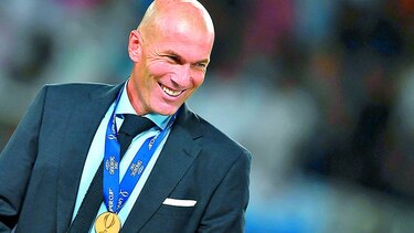 Zidane es el cuarto técnico más laureado