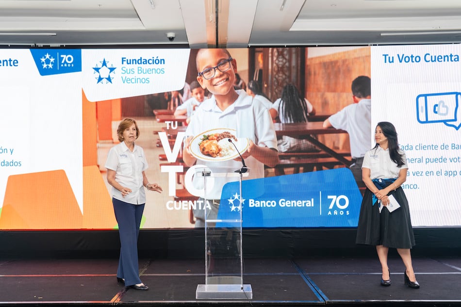Banco General lanza Tu Voto Cuenta 2025: $1 millón para impulsar el trabajo de fundaciones en todo el país