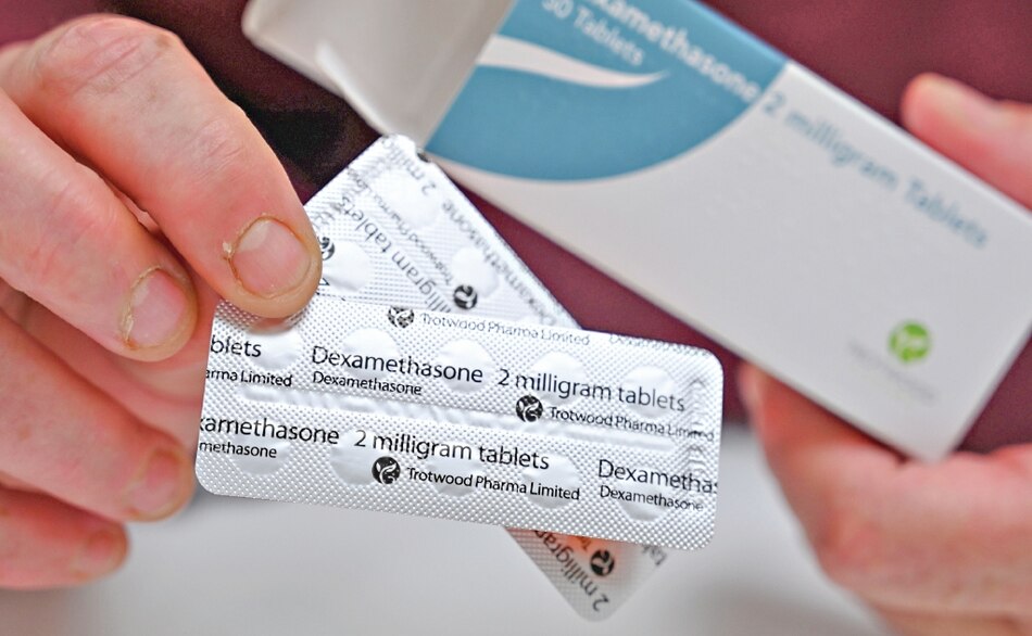 La dexametasona se suma a fármacos para Covid-19