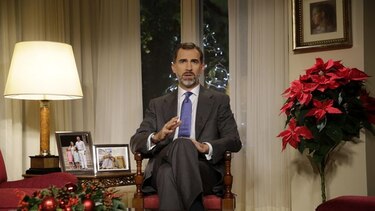 Líderes políticos españoles alaban el discurso de Navidad del rey