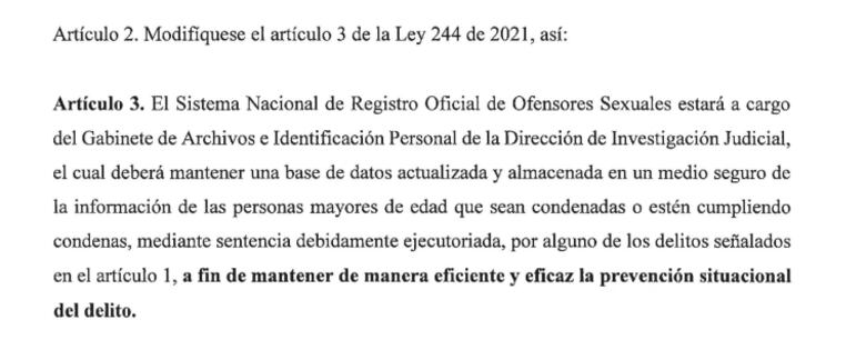 Del silencio al escrutinio: el proyecto de ley que haría público el nombre de los agresores sexuales en Panamá