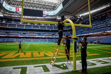 Así es la logística de la NFL en Madrid