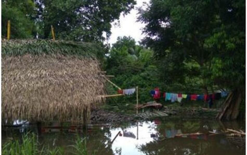 Aumentan a 43 las casas afectadas por el desbordamiento de los ríos Colorado y Gariché