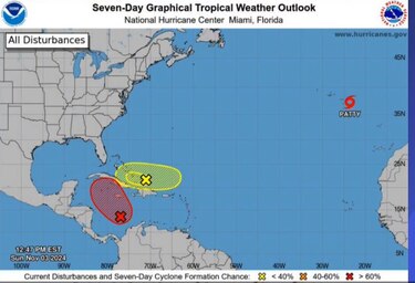 Imhpa advierte: 90% de probabilidad de desarrollo ciclónico al norte de Panamá