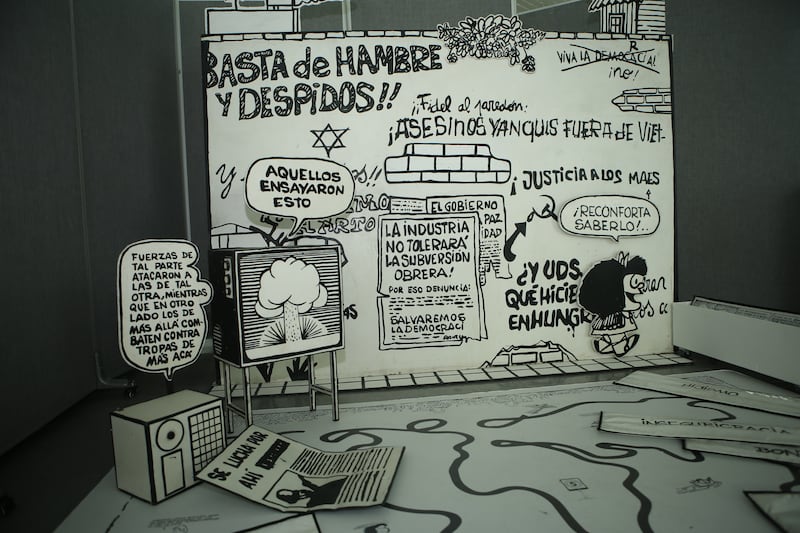 El mundo según Mafalda llega a la Ciudad de las Artes 