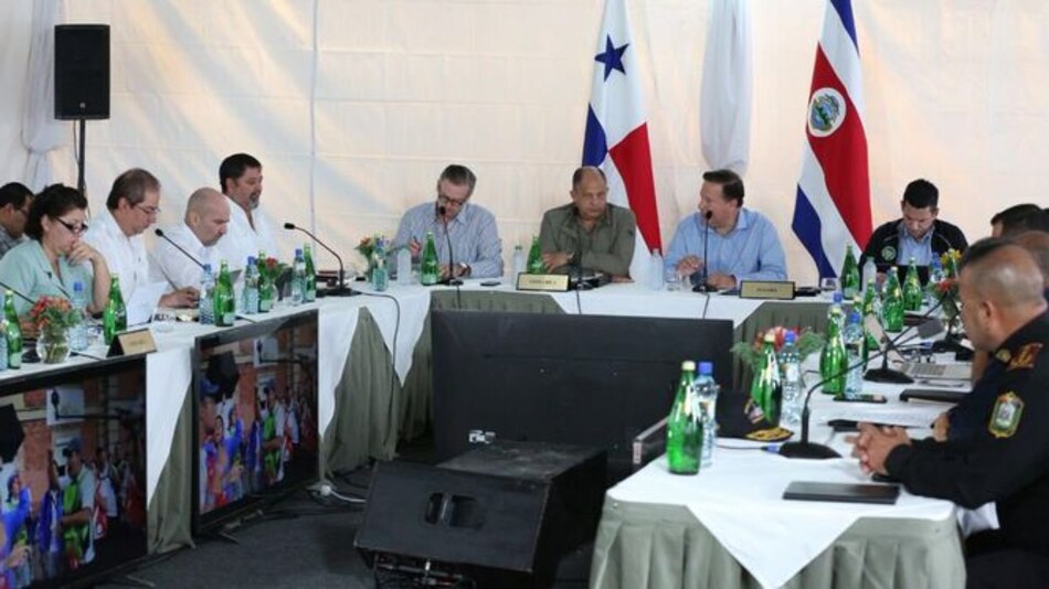 Comienza la Cumbre Binacional de seguridad entre Panamá y Costa Rica