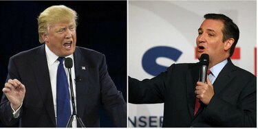 Disputa Cruz-Trump sobre sus esposas sube de tono