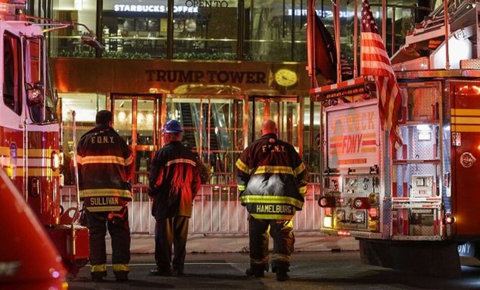 Muere un hombre tras incendio en la Torre Trump de Nueva York