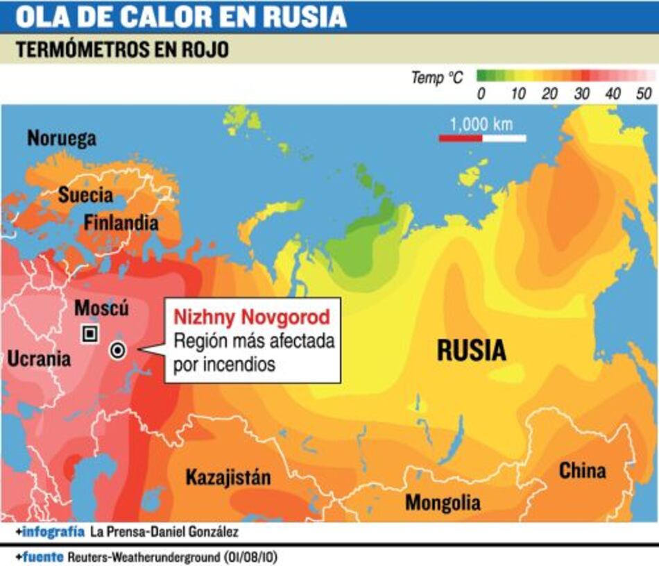 Rusia arde