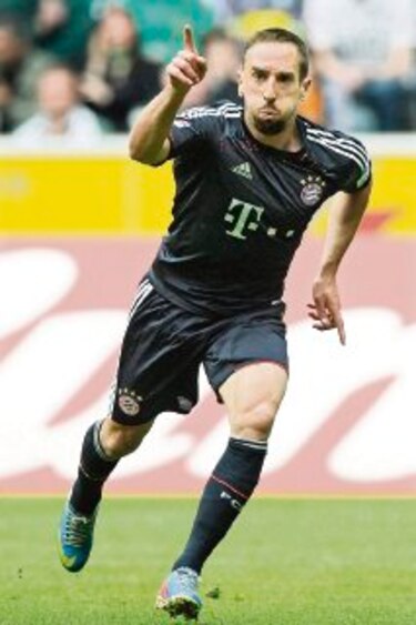 Ribéry, ante las estrellas de siempre Messi y CR7