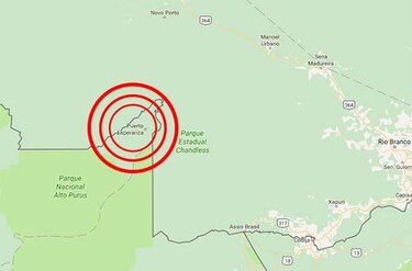 Sismo de 6.1 grados en la frontera de Perú con Brasil
