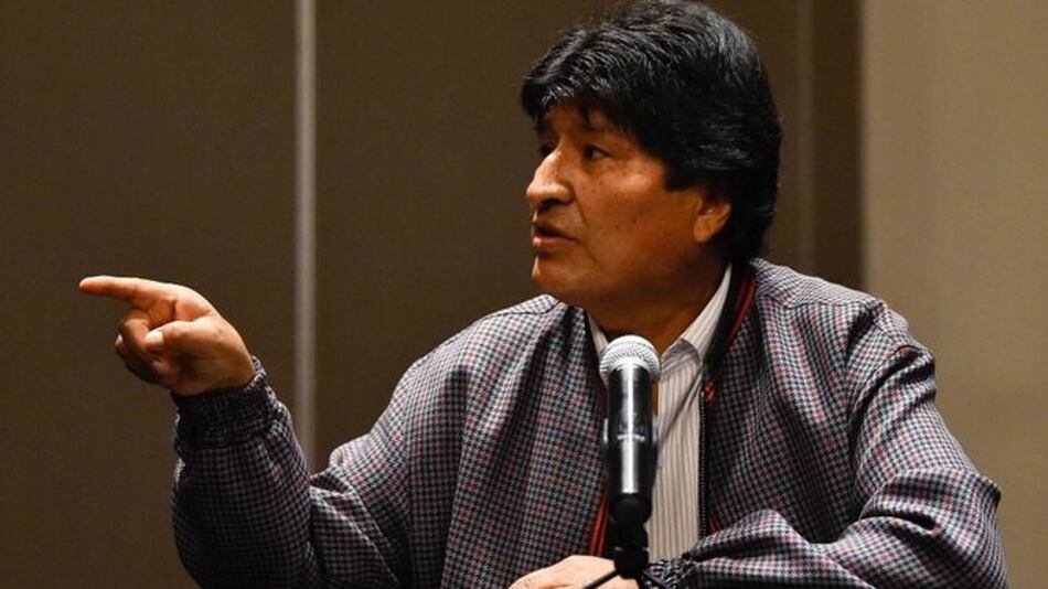 Estados Unidos sugiere que Morales se mantenga al margen de las elecciones en Bolivia