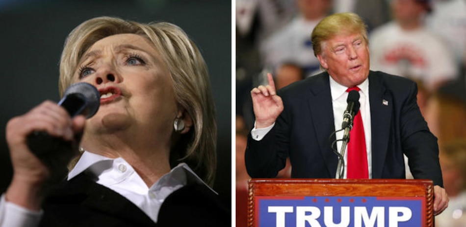 Clinton y Trump afianzan camino hacia carrera por la Casa Blanca